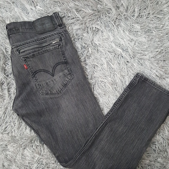 back zipper jeans levis